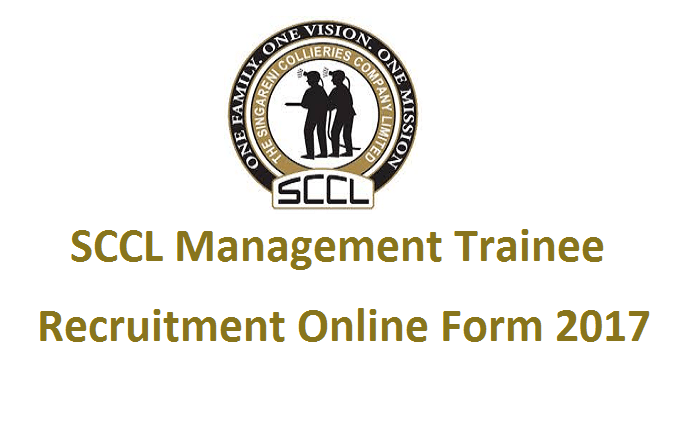 SCCL Management Trainee Online Form 2017